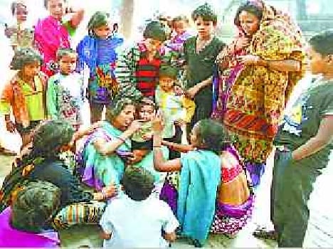  tractor trolleys entered in hut, innocent died 
